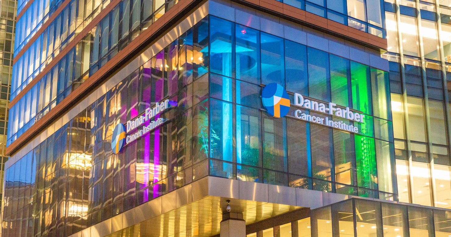 Exterior shot of Dana-Farber Cancer Institute’s Yawkey Center for Cancer Care