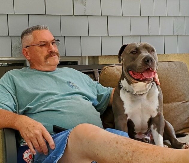 Frazier and his dog