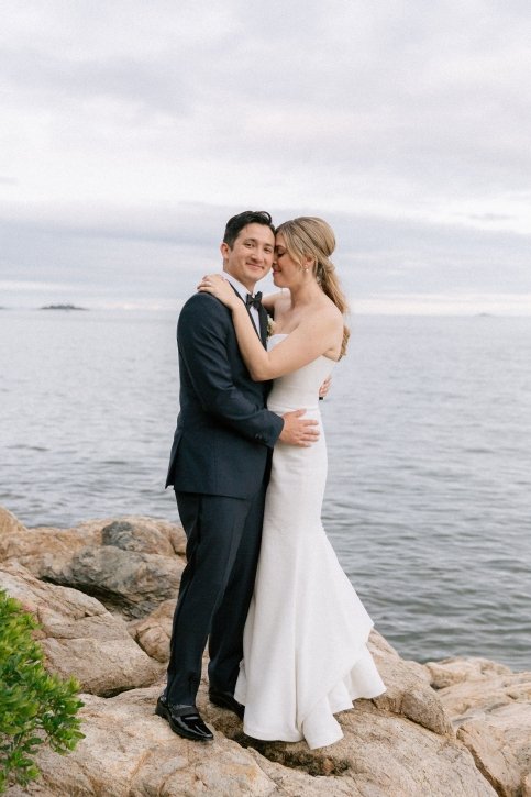 Nolan and Kate on their wedding day