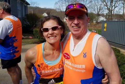 Heather and Matt in their DFMC gear