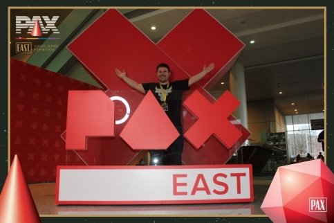 Wabba stands in a PAX East display