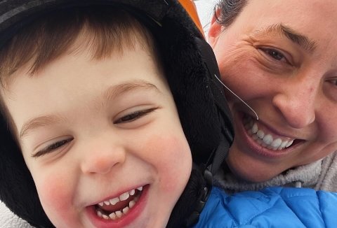 Stephanie and her son