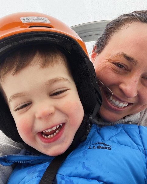 Stephanie and her son
